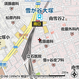 東京都大田区南雪谷2丁目15-6周辺の地図