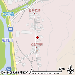 岐阜県美濃市乙狩901周辺の地図