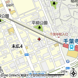 千葉市中央塗装協同組合周辺の地図