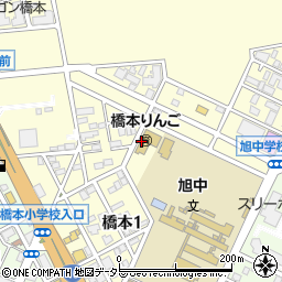 橋本りんご保育園周辺の地図