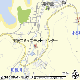 鳥取県岩美郡岩美町田後106周辺の地図