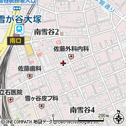 東京都大田区南雪谷2丁目10-10周辺の地図