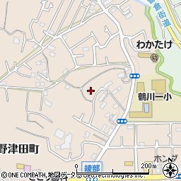 東京都町田市野津田町1413周辺の地図