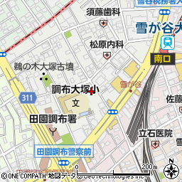 東京都大田区雪谷大塚町11-1周辺の地図