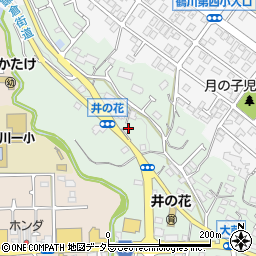 東京都町田市大蔵町1555-1周辺の地図