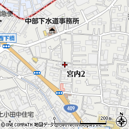 労協川崎中部地域福祉事業所 ＴＡＣＫ周辺の地図