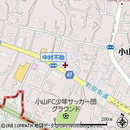 東京都町田市小山町636周辺の地図
