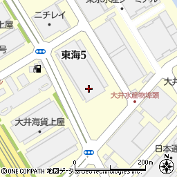 東京都大田区東海5丁目4周辺の地図