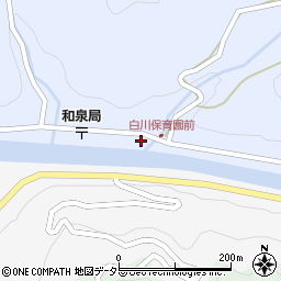 岐阜県加茂郡白川町和泉585-2周辺の地図