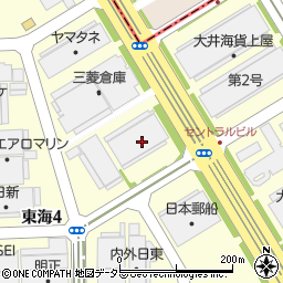 富士港運株式会社　港運事業部東京海貨センター周辺の地図