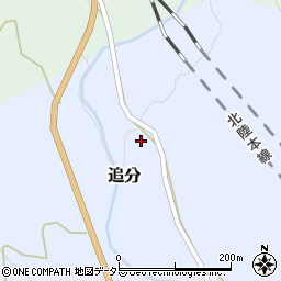 福井県敦賀市追分周辺の地図