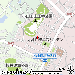 東京都町田市下小山田町3367周辺の地図