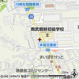 株式会社誠屋クリーニング末長店周辺の地図