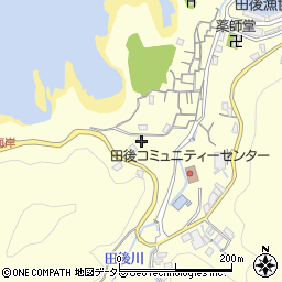 鳥取県岩美郡岩美町田後305周辺の地図