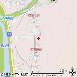 岐阜県美濃市乙狩908周辺の地図