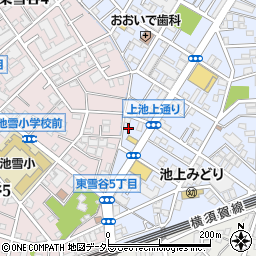 東京都大田区上池台3丁目46-9周辺の地図