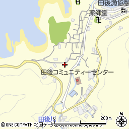 鳥取県岩美郡岩美町田後290周辺の地図