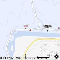 岐阜県加茂郡白川町和泉1238周辺の地図