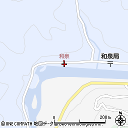 岐阜県加茂郡白川町和泉1238-17周辺の地図
