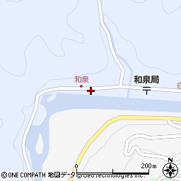 岐阜県加茂郡白川町和泉1238周辺の地図