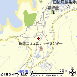 鳥取県岩美郡岩美町田後278周辺の地図