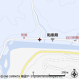 岐阜県加茂郡白川町和泉1238-11周辺の地図
