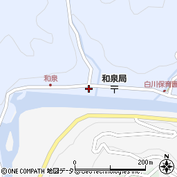 岐阜県加茂郡白川町和泉1238-10周辺の地図