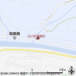 岐阜県加茂郡白川町和泉362-1周辺の地図