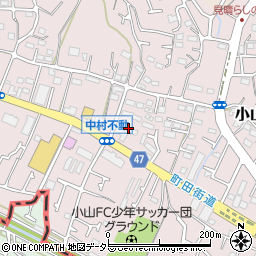 東京都町田市小山町633周辺の地図