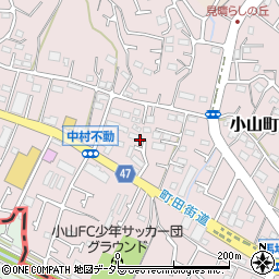 東京都町田市小山町627周辺の地図