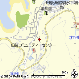 鳥取県岩美郡岩美町田後112周辺の地図