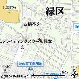 コスモ西橋本周辺の地図