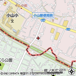 東京都町田市小山町789-1周辺の地図