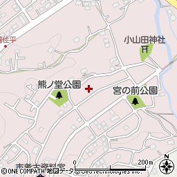 東京都町田市下小山田町4004周辺の地図