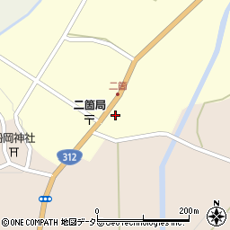 京都府京丹後市峰山町二箇1141周辺の地図