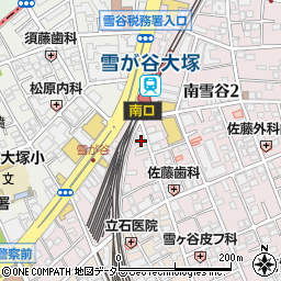 東京都大田区南雪谷2丁目15-3周辺の地図
