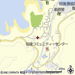 鳥取県岩美郡岩美町田後529-1周辺の地図