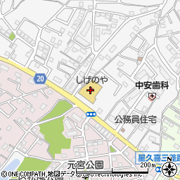 千葉県千葉市中央区星久喜町1202-1周辺の地図
