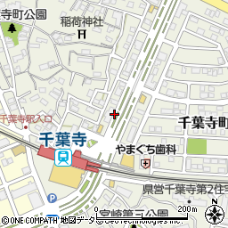 千葉寺駅前眼科周辺の地図