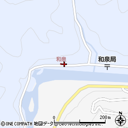 岐阜県加茂郡白川町和泉1235周辺の地図