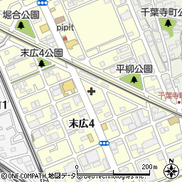 アリさんマークの引越社 習志野支店周辺の地図