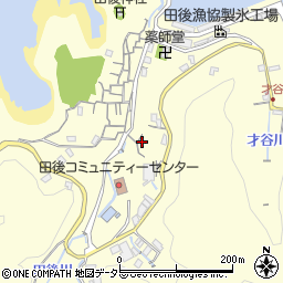 鳥取県岩美郡岩美町田後144-4周辺の地図