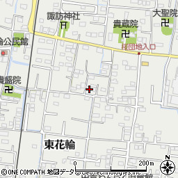 中央防災設備周辺の地図