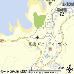 鳥取県岩美郡岩美町田後528周辺の地図