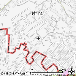 神奈川県川崎市麻生区片平4丁目23-40周辺の地図