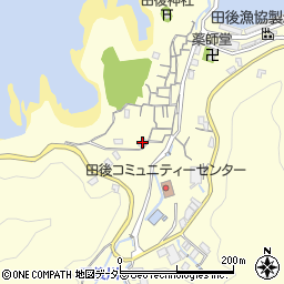 鳥取県岩美郡岩美町田後301周辺の地図