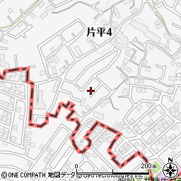 神奈川県川崎市麻生区片平4丁目23-47周辺の地図