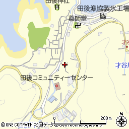 鳥取県岩美郡岩美町田後115周辺の地図