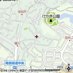 東京都町田市上小山田町438周辺の地図