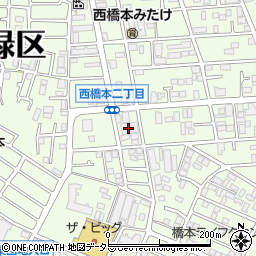 車検のコバック相模原橋本店周辺の地図
